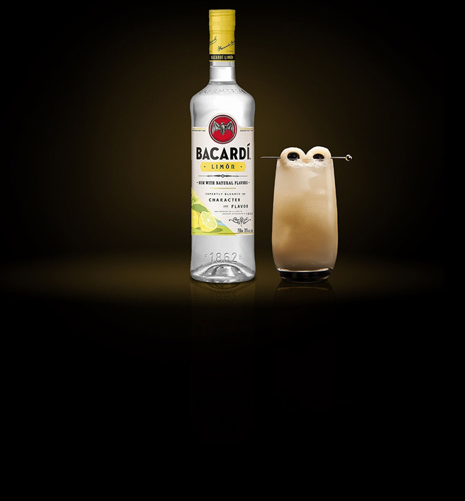 The BACARDÍ Tropical Ghost Cocktail